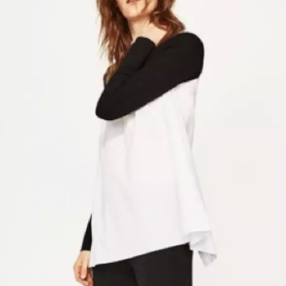 🖤 Zara Knit Button Back Long Sleeve Gauzy Sweater🖤 - Picture 3 of 11